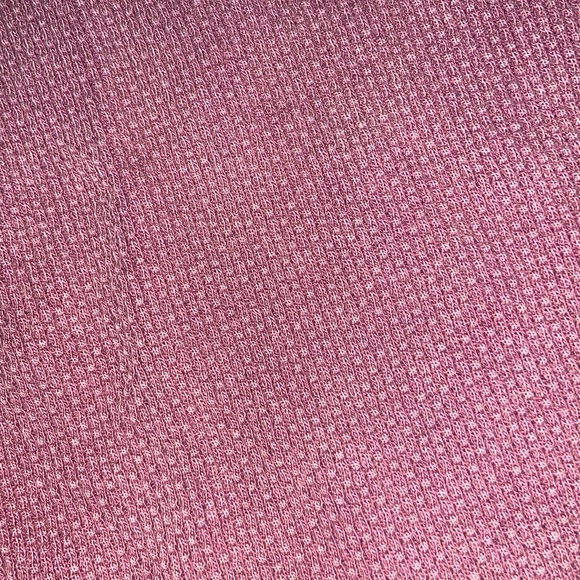 Free People Waffle Knit Long Sleeve Top with Cuff Detail - Picture 7 of 8